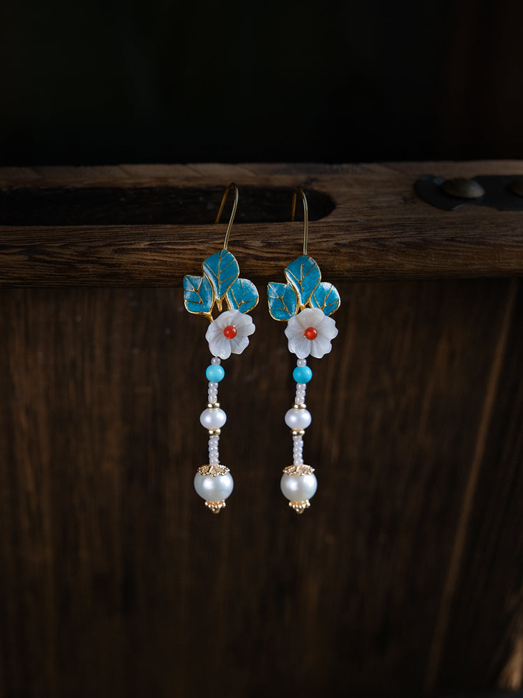 Royal Tassels Chinese Style Earrings