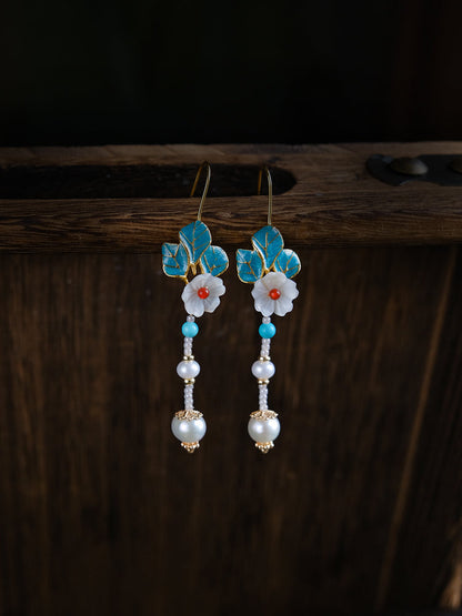 Royal Tassels Chinese Style Earrings