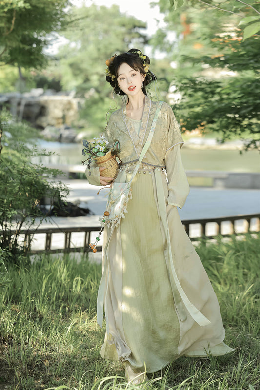 Fushengji 浮生记 - Tang Dynasty Style Beizi Qiyao Ruqun