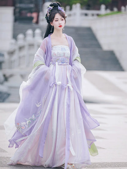 Little Grape 小葡萄 - Tang Dynasty Style Hanfu Dress Heziqun