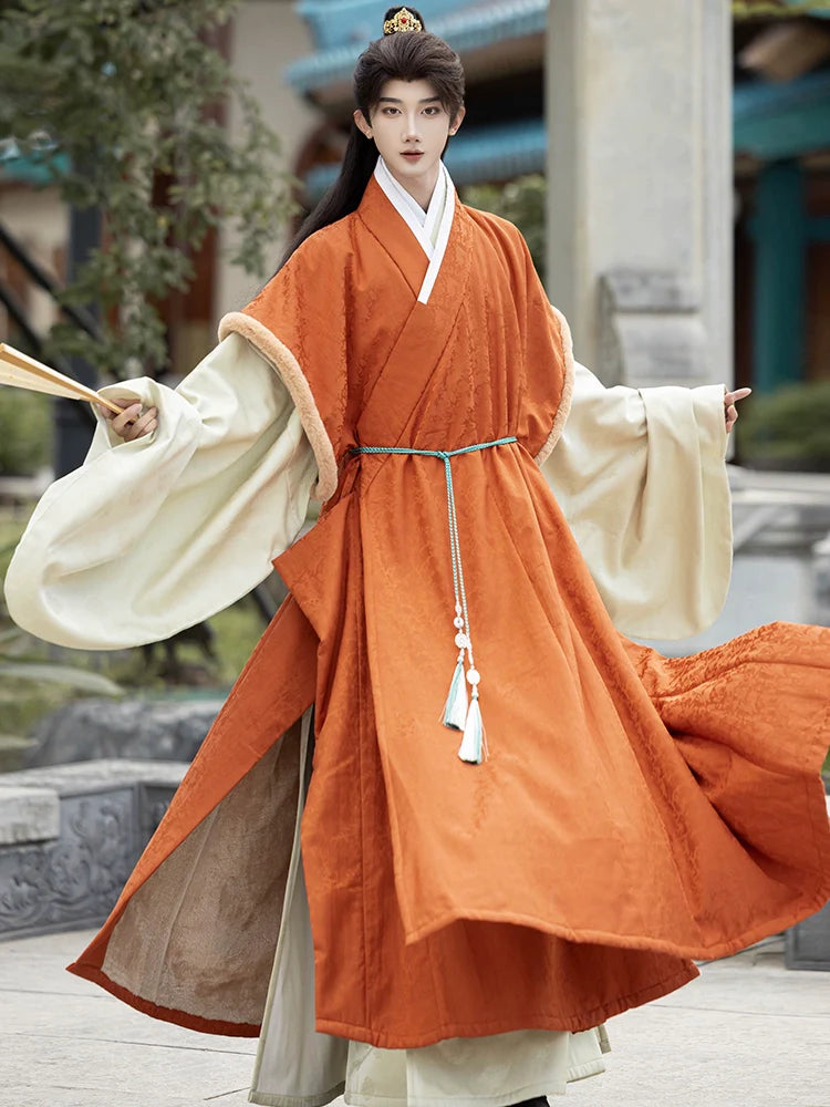 Ming Dynasty Winter Fleece Robe - Yiyu 奕屿