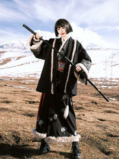 Song Dynasty Hanfu, Qiyao Ruqun, Cangxuan 苍弦