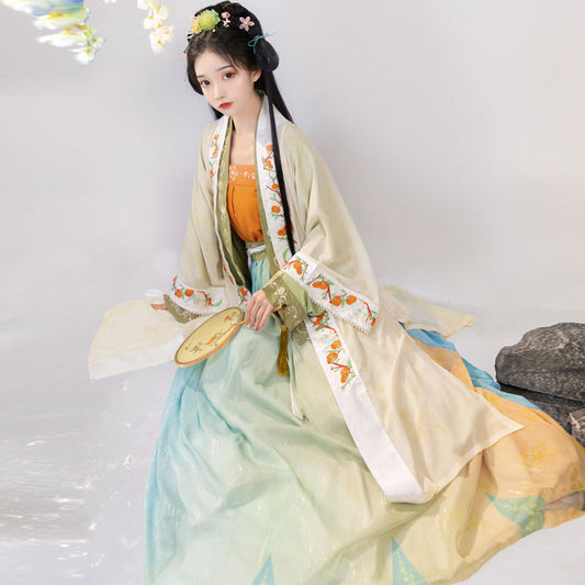 Lianlian 好柿连连 - Song Dynasty Style Qiyao Ruqun Hanfu