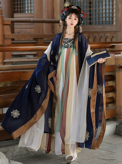 Memories of Tang 盛唐忆 - Tang Dynasty Style Qixiong Ruqun