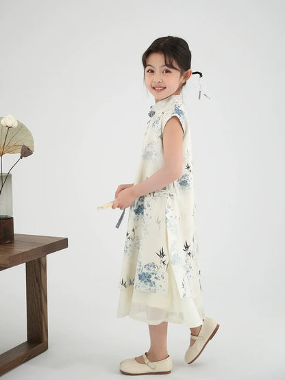 Ivara - New Chinese Style Cheongsam for Girls
