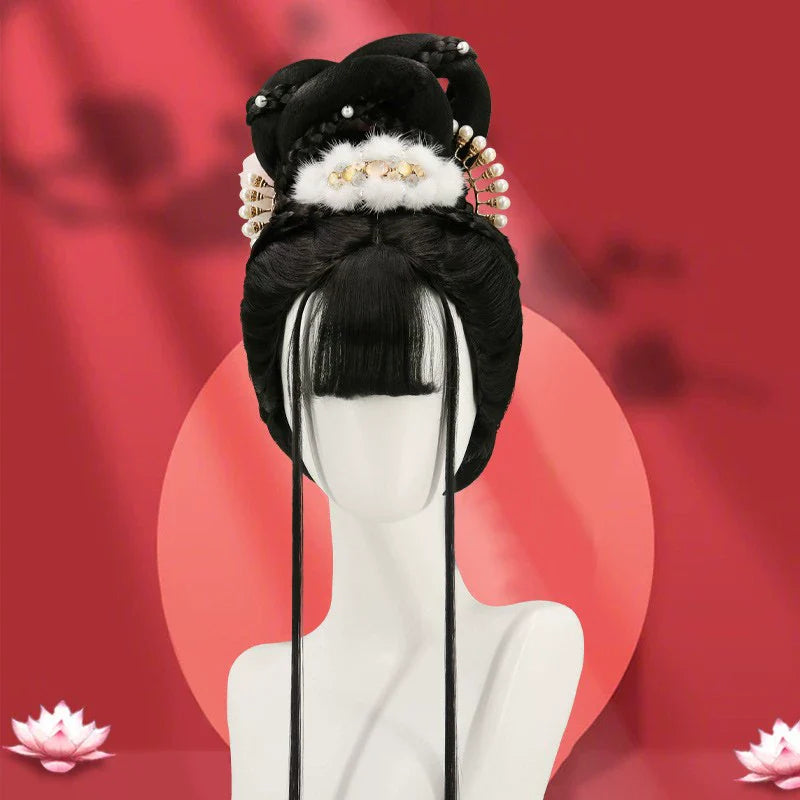 Like an Orchid - Chinese Style Hair Wig for Hanfu
