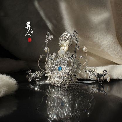 Red Cliff - Unisex Hanfu Hair Crown