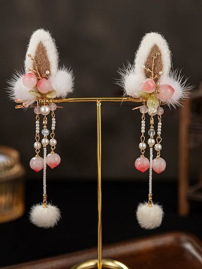 Hair Clips: Kitty