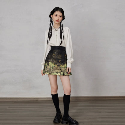 Ming Dynasty Modern Hanfu, Mamianqun, Penglai Immortal 蓬莱仙 (Preorder)