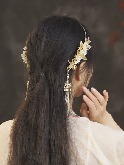 Flower Hair Band: Lily of the Valley