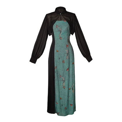 Modern Cheongsam: Qingyan 青烟