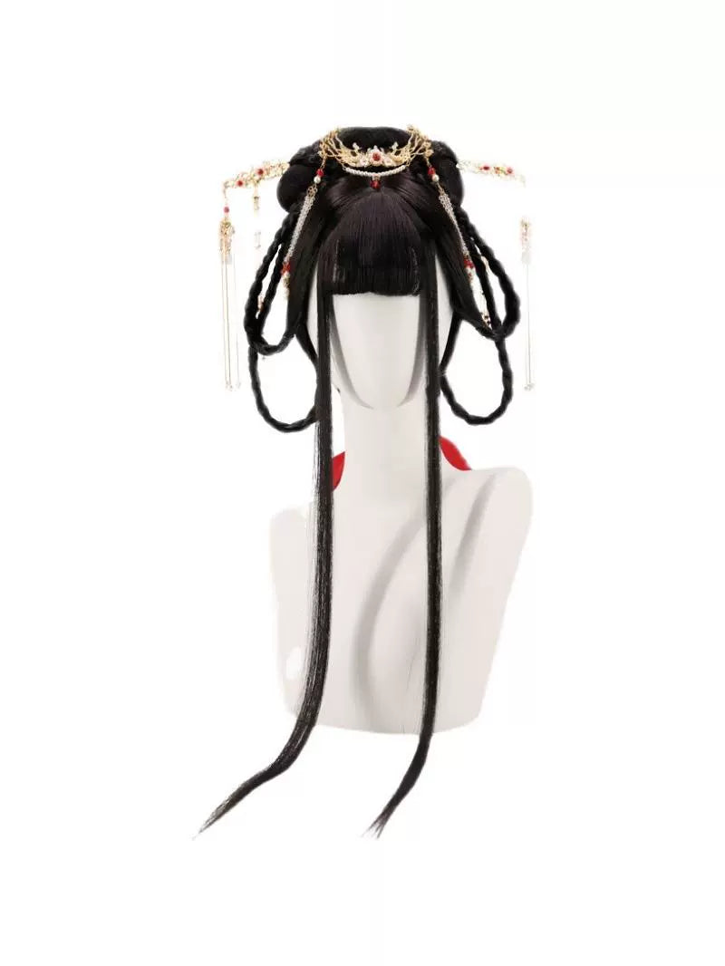 Dewy Cloud - Chinese Style Hair Wig for Hanfu