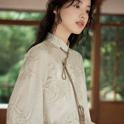 Ming Dynasty x Modern Hanfu: Dream of Silken Ash 八破锦灰 (Preorder)