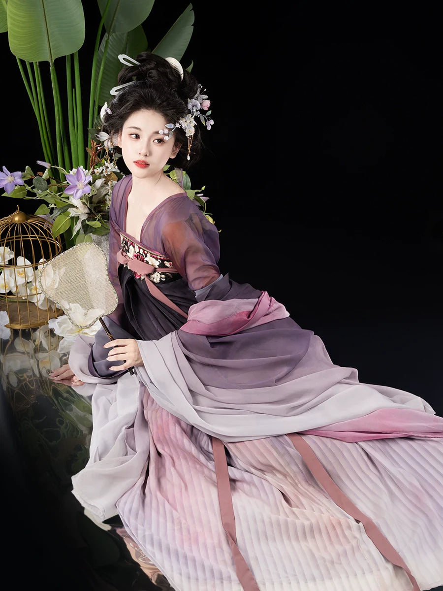 Lanting 兰亭 - Tang Dynasty Style Qixiong Ruqun