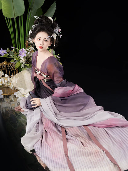 Lanting 兰亭 - Tang Dynasty Style Qixiong Ruqun