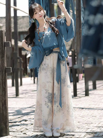 Qianshanzang 浅山藏 - Modern Hanfu New Chinese Style Outfit