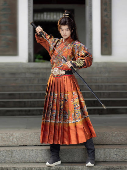 Ming Dynasty Jinyiwei Feiyufu - Burnt Orange