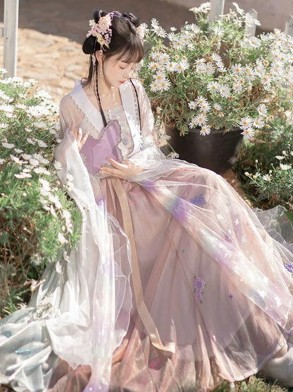 Luo Shen 洛神 - Wei Jin Style Flower Fairy Qiyao Ruqun