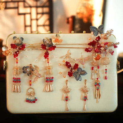 Chinese Wedding Hair Accessories: Infinite Affection