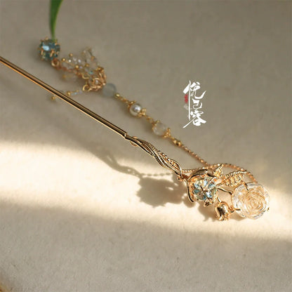 Hair Pin: Rose Covenant