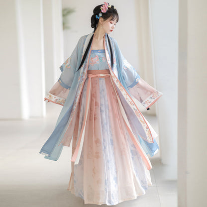 Hua Qing 花卿 - Song Dynasty Style Qiyao Ruqun Hanfu
