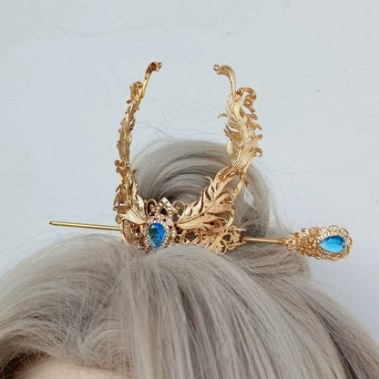 Ocean Deity - Unisex Hanfu Hair Crown