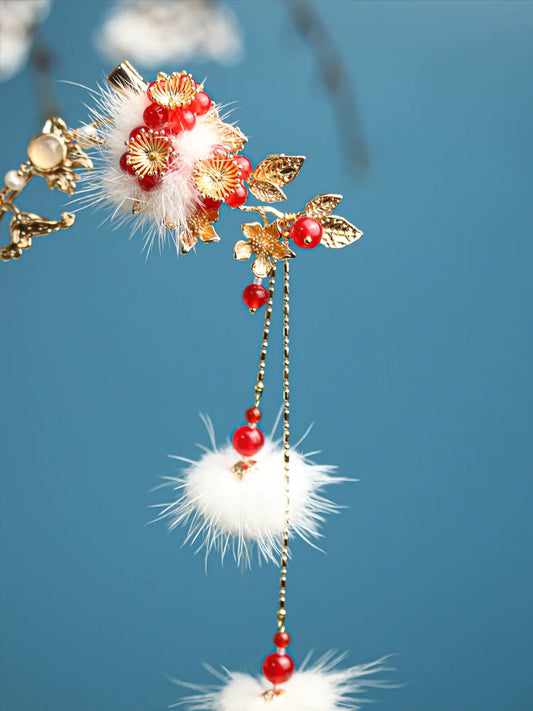 Hair Pin: Plum