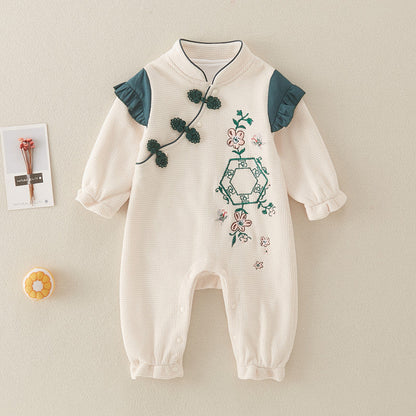 Windowsill - Cheongsam Style Baby Onesies for Girls