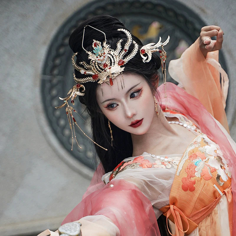 Chinese Wedding Hair Accessories: Ancient Wind Goddess
