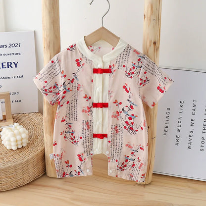 Berries - Cheongsam Style Baby Onesies for Girls