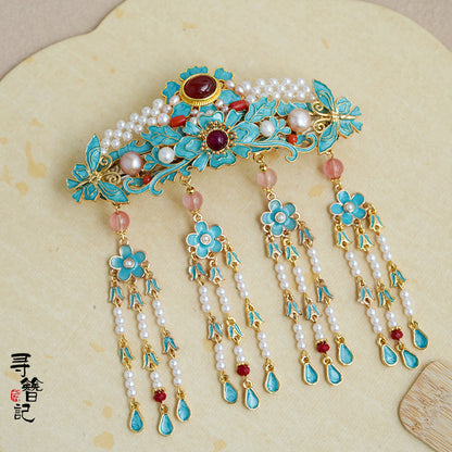 Back Hair Pin: Drunken Wind