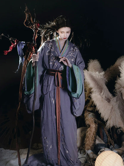Fox Spirit - Warring States and Han Dynasty Straight Hem Robe