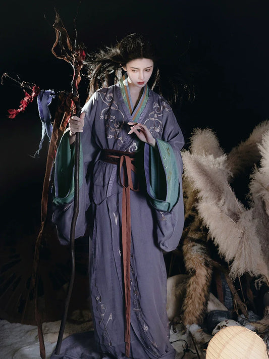 Fox Spirit - Warring States and Han Dynasty Straight Hem Robe