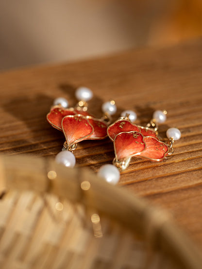 Velvet Chinese Style Earrings