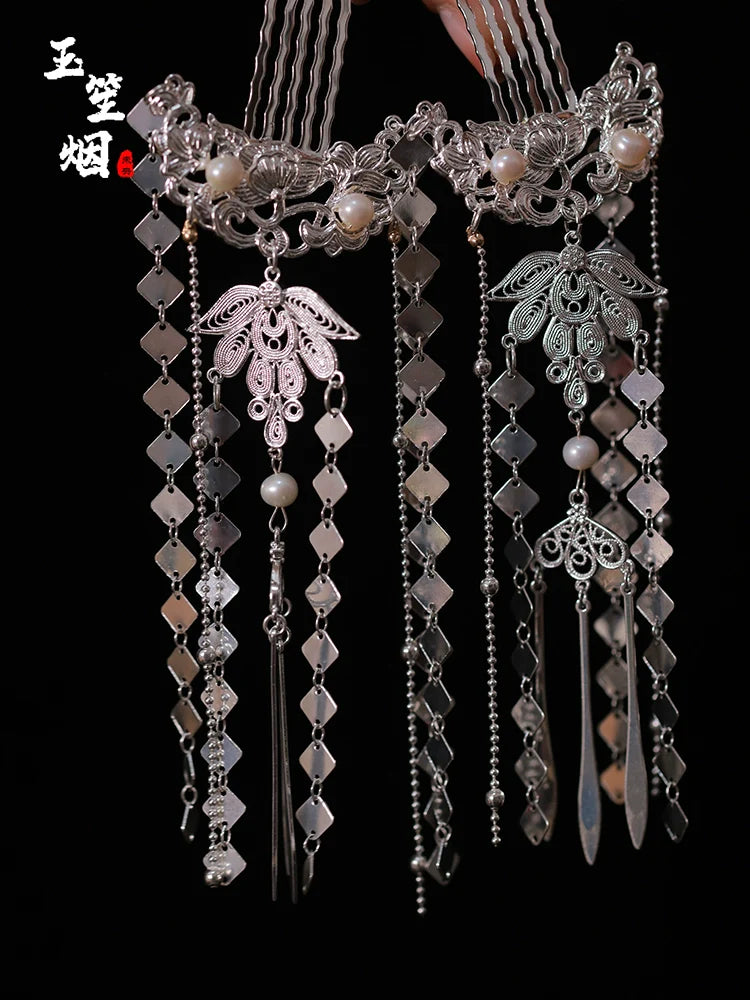 Hair Pins: Golden Falls