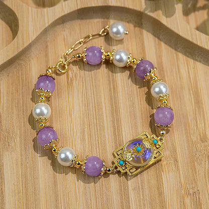 Chinese Palace Amethyst Bracelet