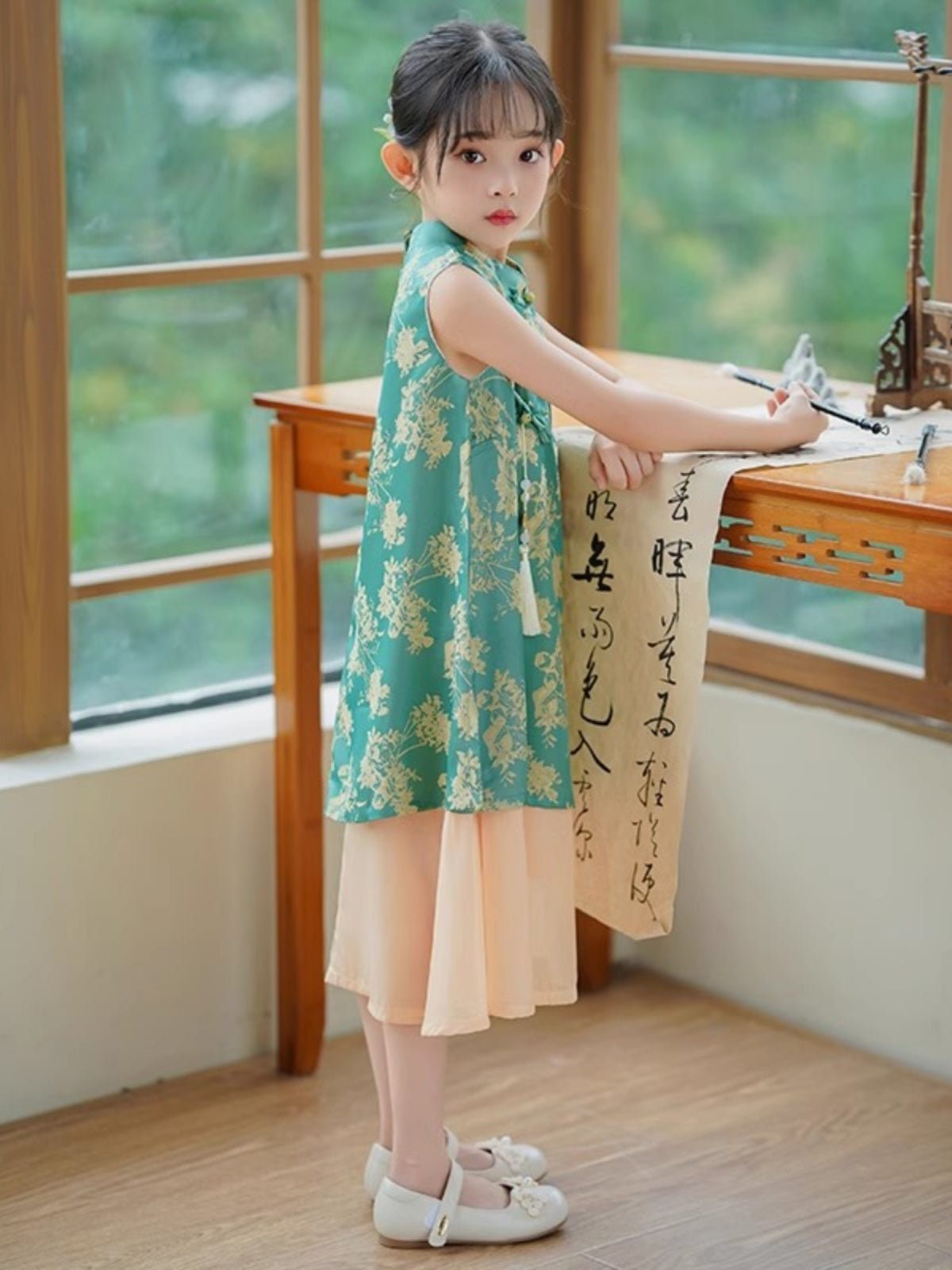 Charlotte - New Chinese Style Cheongsam for Girls