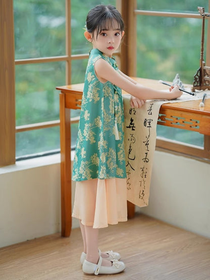 Charlotte - New Chinese Style Cheongsam for Girls