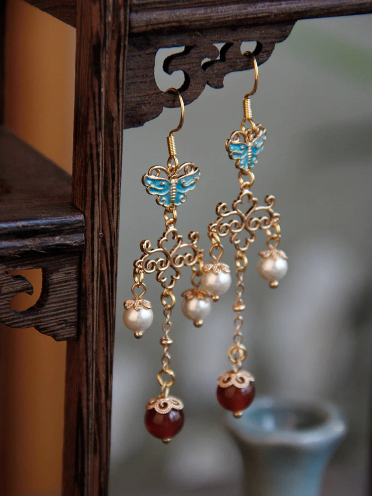 Chandelier Chinese Style Earrings