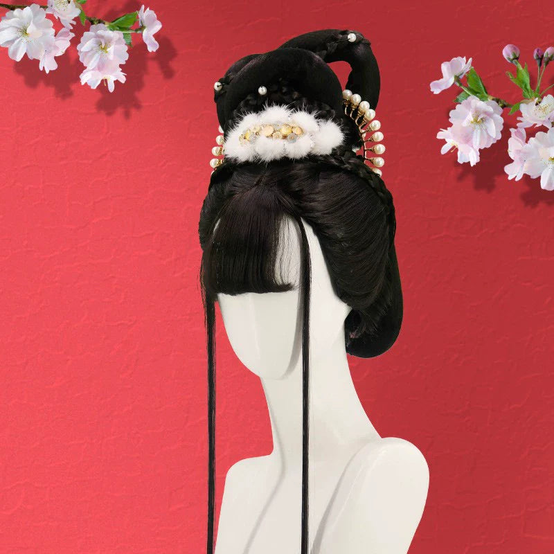 Like an Orchid - Chinese Style Hair Wig for Hanfu