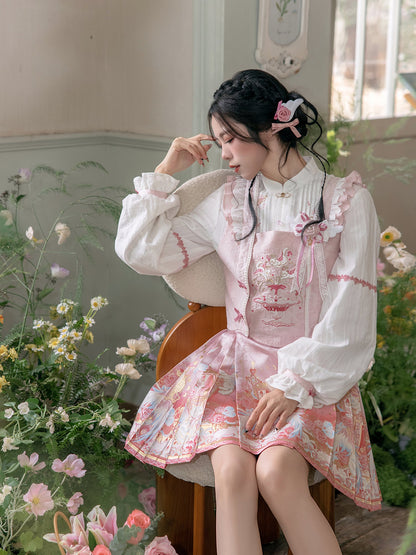 Angel's Voice 天使之声 - Ming Dynasty Modern Hanfu and Mamianqun (Preorder)