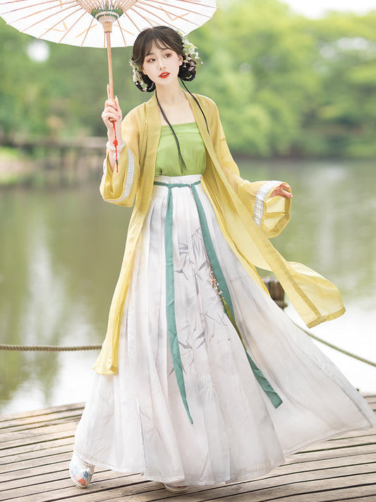 Jiuhua 久华 - Song Dynasty Style Qiyao Ruqun Hanfu