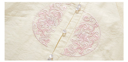 Ming Dynasty x Modern Hanfu: Summer Mist 粉雾花影 (Preorder)