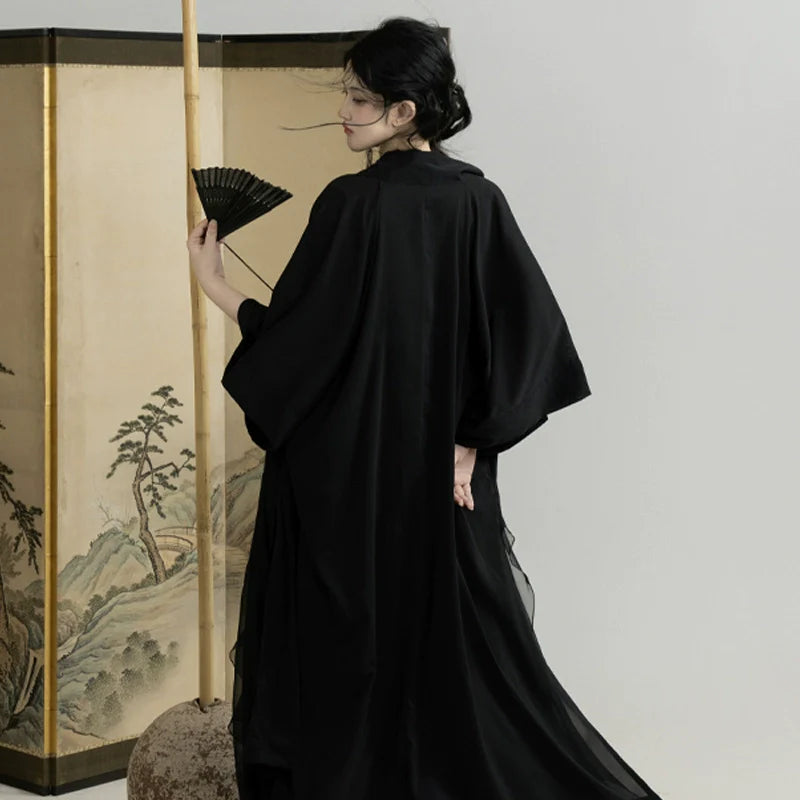Black Kite - Song Dynasty New Chinese Style Hanfu Dress