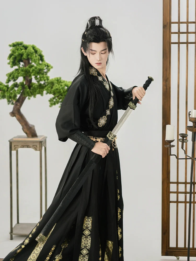 Wei Jin Wuxia Style Qiyao Ruqun - Xuan Ce 玄策