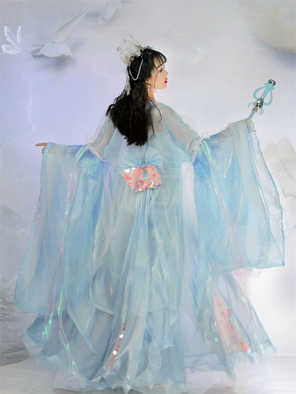Dragon Princess 龙女 - Tang Dynasty Style Hanfu Dress Heziqun
