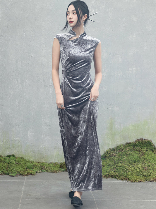 Oriental Cyberpunk - Women's Summer New Chinese Style Cheongsam Dress