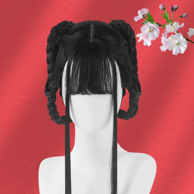 Jade Brocade - Chinese Style Hair Wig for Hanfu