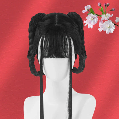 Jade Brocade - Chinese Style Hair Wig for Hanfu
