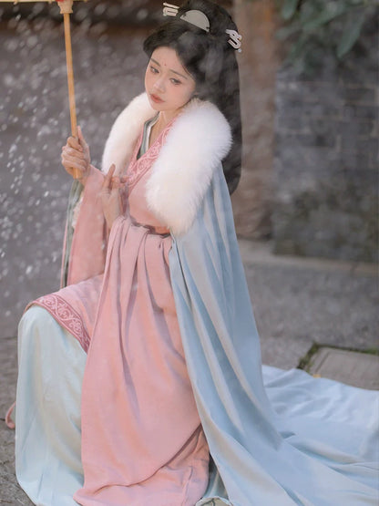 Xiaoyu 小玉 - Wei Jin Fairy Style Cross Collar Qiyao Ruqun